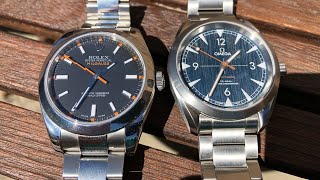 Rolex OR Omega  Milgauss VS Railmaster  Duel [upl. by Meridith158]