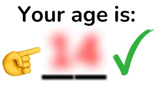 This video will guess your age in 2023 [upl. by Lukash]