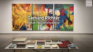 Ausstellung Gerhard Richter  Künstlerbücher  Neue Nationalgalerie [upl. by Otsirave]