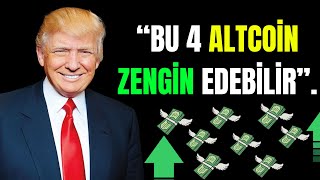 DONALD TRUMP quotBU 4 ALTCOİN SİZİ ZENGİN EDEBİLİRquot [upl. by Neenaj]