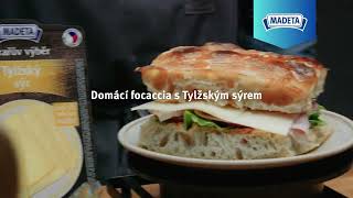 Domácí focaccia s Tylžským sýrem a pomazánkou z grilovaných paprik [upl. by Yeslehc323]