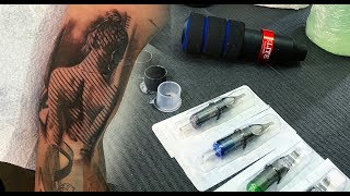 Behind the curtain  Tattoo time lapse [upl. by Jackqueline]