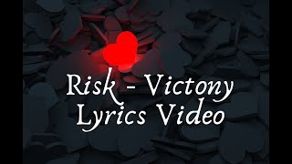 Risk  Victony  lyrics Video [upl. by Ijar]