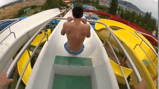 Waterland Greece Thessaloniki 2013 HD YouTube [upl. by Nylzzaj]