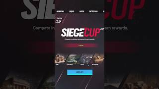 The NEW InGame R6 Tournament is FINALLY HERE Siege Cup Rainbow 6 [upl. by Nehttam]