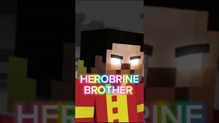 herobrine brother 🔥 edit shorts Choose from one herobrine brother ✌️ minecraft aligamingtk7gu [upl. by Enitsugua]