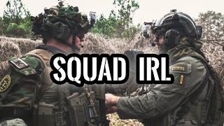 Practicing squad maneuver tactics in prep for a milsim airsoft [upl. by Desta]