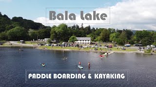 Bala Lake North Wales Paddle Boarding amp Kayaking NorthWales BalaLake paddleboarding kayaking [upl. by Ijic]