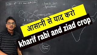 kharif rabi and ziad crop  class 10 geography agriculture [upl. by Berti]