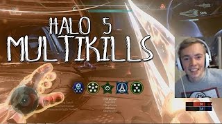 Halo 5 Beta MULTIKILLS w h0lmb0m [upl. by Pember465]