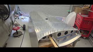 Sonex Waiex B Part 44 finishing off the wing skins [upl. by Nyladnarb]