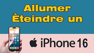 Comment éteindre et allumer un iPhone 16  Guide étape par étape 🔋 [upl. by Olsson]