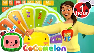 DoReMi DanceALong  1 HOURCompilation  Home Learning for Kids 🖍️ [upl. by Ahsit]