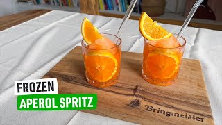 Frozen Aperol Spritz 🍊 Rezept für den Sommer Longdrink Klassiker [upl. by Phelia]