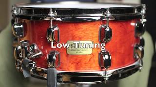 TAMA SLP GBubinga 6x14 Snare Drum [upl. by Eimyaj]