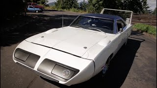 PLYMOUTH SUPERBIRD THAT WAS FOUND IN A FIELD IS DONE AND OWNER DRIVES IT 4000 HOME [upl. by Nuoras]