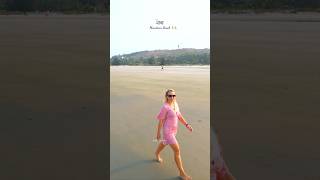 Goa mandrem beach  North goa  russian beach shorts goa mandrem northgoa travel [upl. by Atinuhs680]