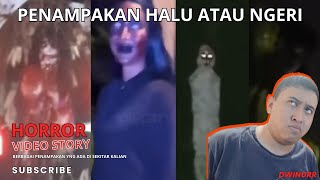 PENAMPAKAN NGERI BANGET  Reaction Horror PT 16  horrorstory penampakan pocong kuntilanak [upl. by Florencia]