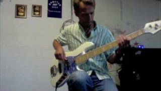 Rock Steady  Aretha Franklin Chuck Rainey bass cover [upl. by Eissalc]