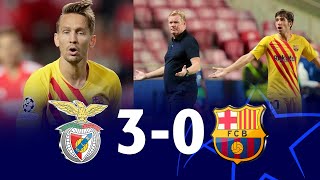 Benfica vs Barcelona 30 Champions League Group Stage 2021  MATCH REVIEW [upl. by Jaquenette]