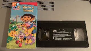 Opening to Dora the Explorer We’re a Team 2006 VHS [upl. by Viviane]