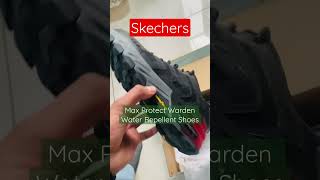 Skechers Max Protect Warden Water Repellent Shoes Men skechers skechersshoes [upl. by Aldric]