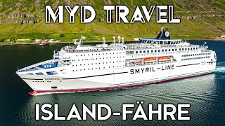 Island Fähre  MS Norröna  MYD Travel  Folge 65 4K [upl. by Sholley]