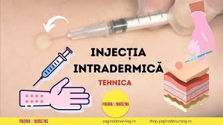 Injecția intradermică Tehnica AMG [upl. by Wunder340]