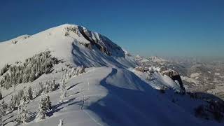 Skitour Kitzstein Gabel in Großarl [upl. by Ellehsyt257]