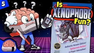 Xenophobe NES Review  Is It Fun  NESComplex [upl. by Nylitsirk]