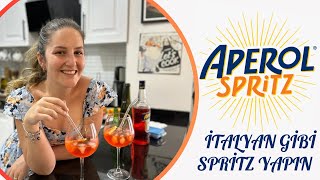 İtalyan Gibi Spritz Yapın 🍹 I Aperol Spritz Tarifi 🍾🥂 [upl. by Weston]