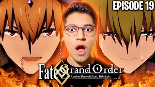 ENKIDU NOBLE PHANTASM FateGrand Order Babylonia Episode 19 REACTION [upl. by Faletti]