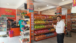 grocery Supermart business  kirana Mart business  NV Supermart franchise [upl. by Gaylene526]