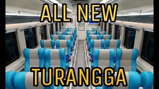 Trip by Train  Naik Kereta Turangga rangkaian Stainless Steel Terbaru [upl. by Aliled]