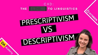 Link to Linguistics Episode 1  Prescriptivism vs Descriptivism [upl. by Ateuqirne]