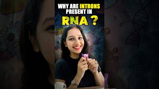 Why introns are present biology csirnet tifr neet neetpg neetbiology molecularbiology bio [upl. by Hotze]