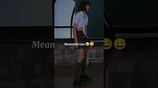 Meanwhile her 😅😂she is so funny subscribeblackpink blink blackpinkshorts fypシ゚viral trending [upl. by Walrath]