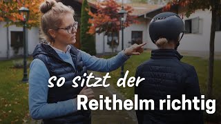 So sitzt der Reithelm richtig [upl. by Mireille]