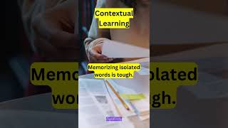 Learn Vocabulary in Context for Better Recall ✨ englishlanguage tips english languagelearning [upl. by Ellinet]