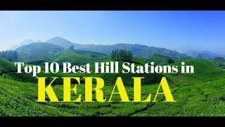 Top 10 Best Hill Stations in Kerala [upl. by Alleuqahs]