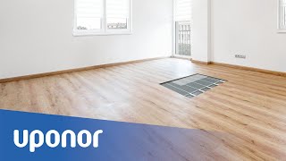 Монтаж системи теплої підлоги Uponor Siccus Mini [upl. by Barny]