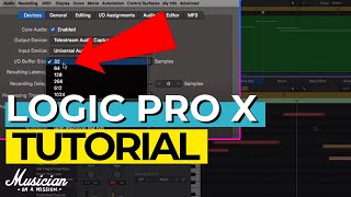 Logic Pro X Tutorial Everything You Need to Know [upl. by Charyl333]