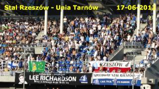 Stal Rzeszów  Unia Tarnów 2012 doping kibiców [upl. by Oivat]