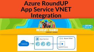 App Service VNET Integration [upl. by Clynes292]