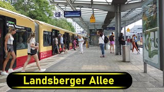 SBahn Station Landsberger Allee  Berlin 🇩🇪  Walkthrough 🚶 [upl. by Juback]