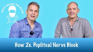 Popliteal Nerve Block How To [upl. by Eizzik]