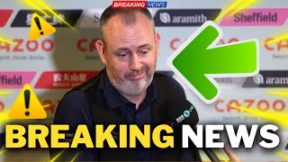 🎱 BOMBSHELL SNOOKER STAR ANNOUNCES SURPRISING DECISION  SNOOKER NEWS [upl. by Norel]