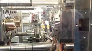 Double Cavity Container mould Production in 27 sec [upl. by Kass]