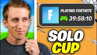 40 Hours of Fortnite THEN Solo Victory Cup [upl. by Rubie]