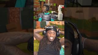 Speed gets mad for chicken 🍗 kaishorts ishowspeed ishowspeedshorts minecraftshorts minecraft [upl. by Debera]